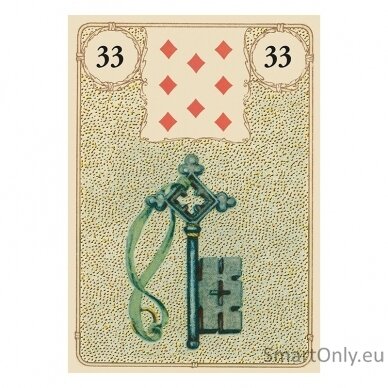 Golden Lenormand oracle kortos Lo Scarabeo 4