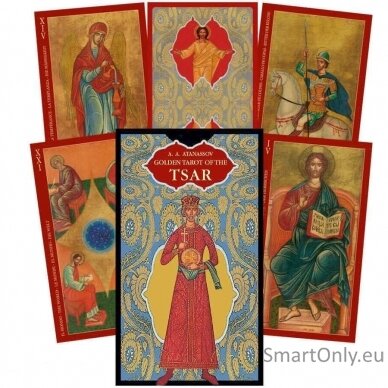 Golden Tarot Of The Tsar Kortos Lo Scarabeo