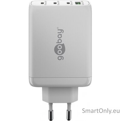 Goobay 65556 USB-C PD Multiport Quick Charger (100 W), White Goobay 1