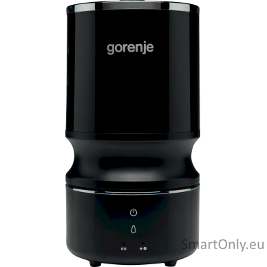 Gorenje Air Humidifier H08WB Humidifier 22 W Water tank capacity 0.8 L Suitable for rooms up to 15 m² Ultrasonic technology Black