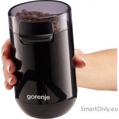 Gorenje | Coffee Grinder | SMK150SB | 150 W | Coffee beans capacity 45 g | Lid safety switch | Black 1