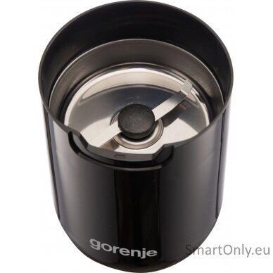 Gorenje | Coffee Grinder | SMK150SB | 150 W | Coffee beans capacity 45 g | Lid safety switch | Black 3