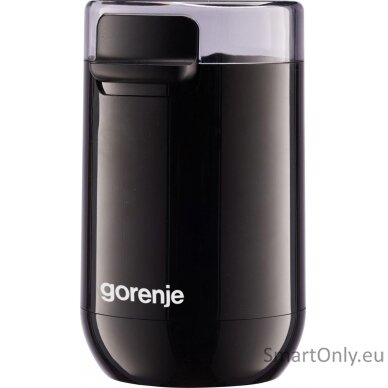 Gorenje | Coffee Grinder | SMK150SB | 150 W | Coffee beans capacity 45 g | Lid safety switch | Black