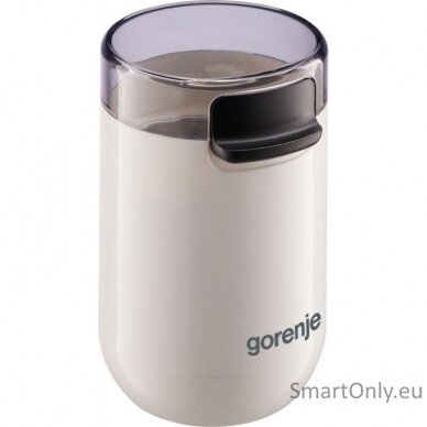 Gorenje | Coffee Grinder | SMK150SW | 150 W | Coffee beans capacity 45 g | Lid safety switch | White 1