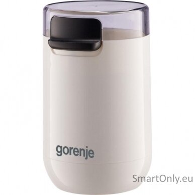 Gorenje | Coffee Grinder | SMK150SW | 150 W | Coffee beans capacity 45 g | Lid safety switch | White