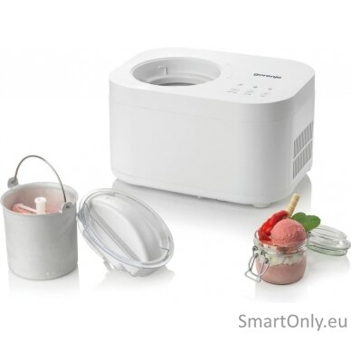 Gorenje Ice cream maker ICM10W Capacity 1 L White 3