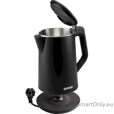 Gorenje Kettle K15DWBK Electric 2200 W 1.5 L Stainless steel 360° rotational base Black 4