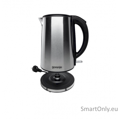 Gorenje Kettle K15DWS Electric 2200 W 1.5 L Stainless steel 360° rotational base Stainless Steel 1