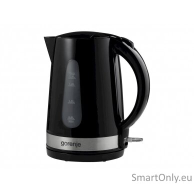 Gorenje Kettle K17BK Standard 2200 W 1.7 L  Plastic/ metal 360° rotational base Black 2