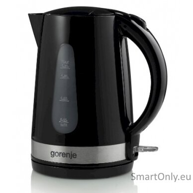 Gorenje Kettle K17BK Standard 2200 W 1.7 L  Plastic/ metal 360° rotational base Black