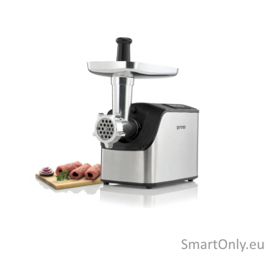 Gorenje Meat Grinder MG2202XE Stainless Steel/Black 2200 W Number of speeds 1 Throughput (kg/min) 2.2 2