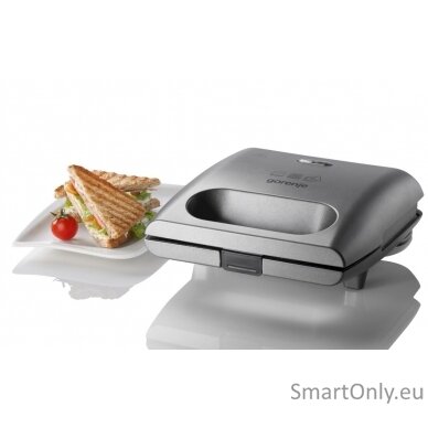 Gorenje Sandwich maker SM703GCG 700 W Number of plates 3 Number of pastry 2 Grey 2