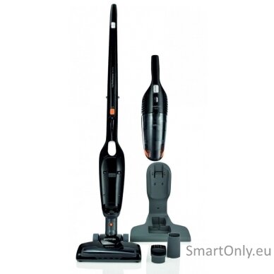 Gorenje Vacuum cleaner SVC144FBK Cordless operating, Handstick and Handheld, 14.4 V, Operating time (max) 38 min, Black, Warranty 24 month(s), Battery warranty 12 month(s)