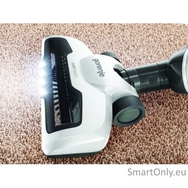 Gorenje Vacuum cleaner SVC180FW Cordless operating, Handstick and Handheld, 18 V, Operating time (max) 50 min, White, Warranty 24 month(s), Battery warranty 12 month(s) 2