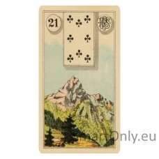 Grand Tableau Lenormand Oracle kortos Lo Scarabeo