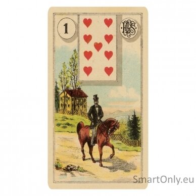 Grand Tableau Lenormand Oracle kortos Lo Scarabeo 4