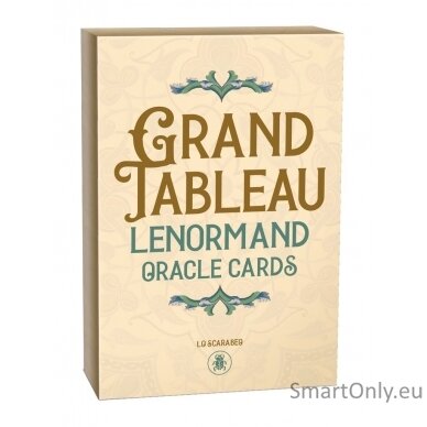 Grand Tableau Lenormand Oracle kortos Lo Scarabeo 6