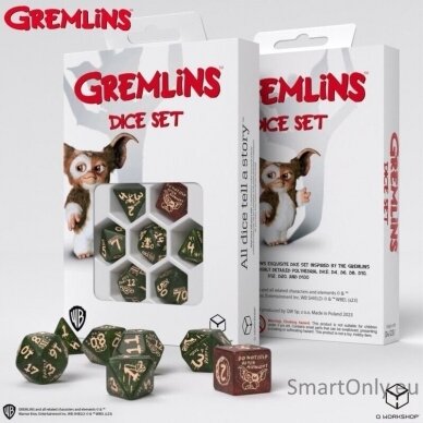 Gremlins RPG kauliukų rinkinys Q-workshop