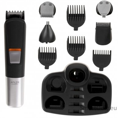 Grooming set 5 in 1 | AD 2943 | Cordless | Number of length steps 4 | Black 2