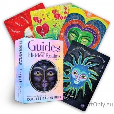 Guides of the Hidden Realms Oracle kortos Pocket Hay House