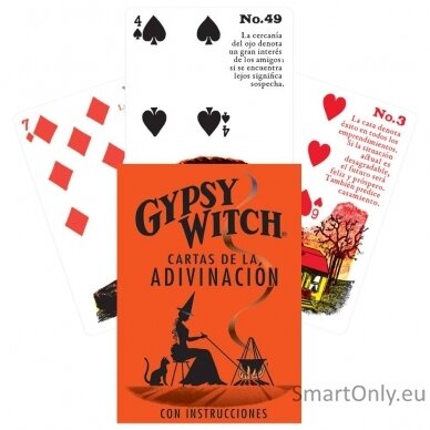 Gypsy Witch Taro Kortos (ispanų k.) US Games Systems