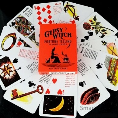 Gypsy Witch Taro kortos US Games Systems 1