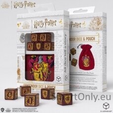 Harry Potter. Gryffindor Dice & Pouch kauliukų ir maišelio rinkinys