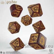 Harry Potter. Gryffindor Modern Dice kauliukų rinkinys (raudonos sp.)