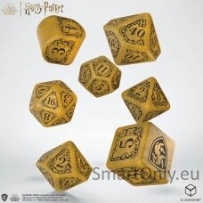 Harry Potter. Hufflepuff Modern Dice kauliukų rinkinys (geltonos sp.)