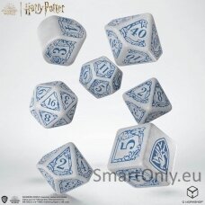 Harry Potter. Ravenclaw Modern Dice kauliukų rinkinys (baltos sp.)