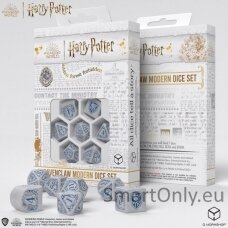 Harry Potter. Ravenclaw Modern Dice kauliukų rinkinys (baltos sp.)