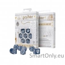 Harry Potter. Ravenclaw Modern Dice kauliukų rinkinys (mėlynos sp.)