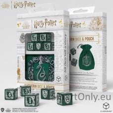 Harry Potter. Slytherin Dice & Pouch kauliukų ir maišelio rinkinys