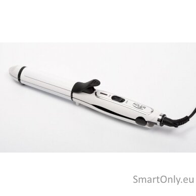 Hair Straightener Adler Warranty 24 month(s), Ceramic heating system, 50 W, White 1