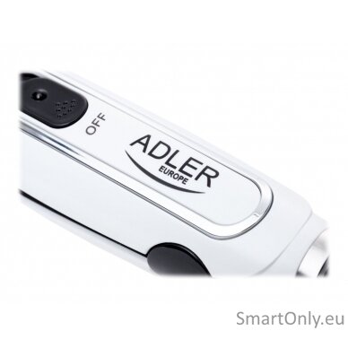 Hair Straightener Adler Warranty 24 month(s), Ceramic heating system, 50 W, White 11