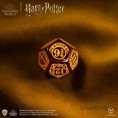 Harry Potter. Gryffindor Modern Dice kauliukų rinkinys (raudonos sp.) 3