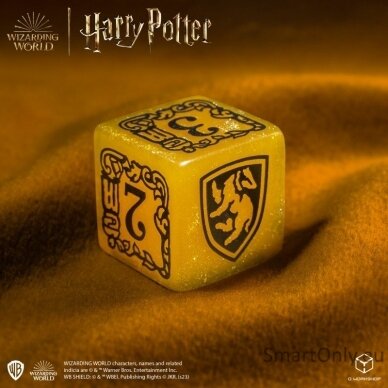 Harry Potter. Hufflepuff Modern Dice kauliukų rinkinys (geltonos sp.) 3