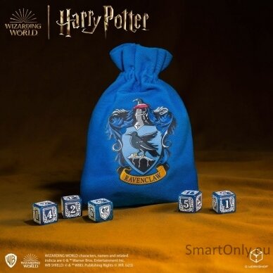 Harry Potter. Ravenclaw Dice & Pouch kauliukų ir maišelio rinkinys 1