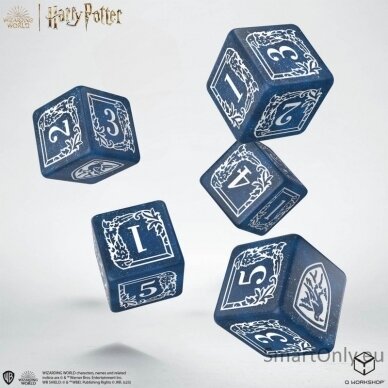 Harry Potter. Ravenclaw Dice & Pouch kauliukų ir maišelio rinkinys 2