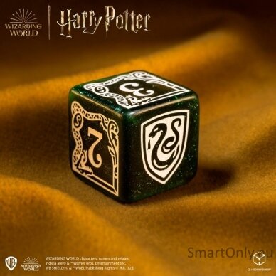 Harry Potter. Slytherin Modern Dice kauliukų rinkinys (žalios sp.) 2