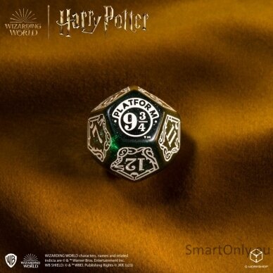 Harry Potter. Slytherin Modern Dice kauliukų rinkinys (žalios sp.) 3