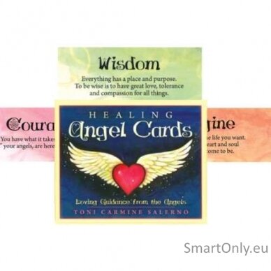 Healing Angel Oracle kortos Blue Angel