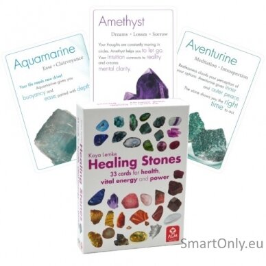 Healing stones Taro kortos AGM