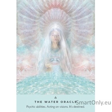 Healing Waters Oracle kortos Hay House 6