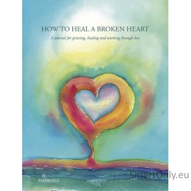 How to heal a broken heart a journal užrašinė Blue Angel