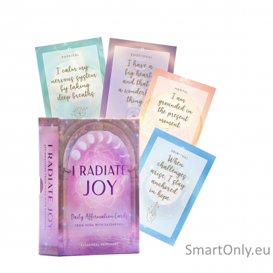 I Radiate Joy Daily Affirmation kortos Insight Editions