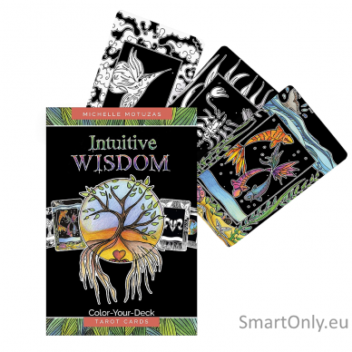 Intuitive Wisdom Tarot kortos ir knyga Schiffer Publishing