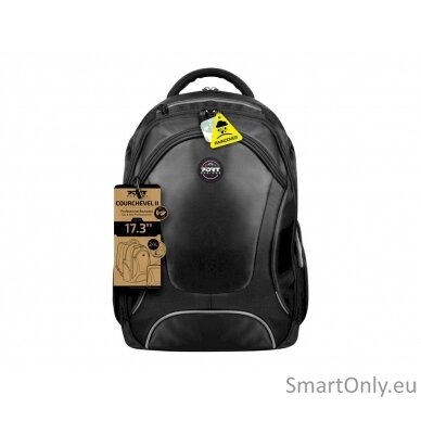 Port Designs Courchevel Fits up to size 17.3 ", Black, Waterproof cover, Shoulder strap, Backpack 4