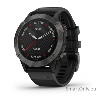 Smartwatch Garmin Fenix 6 Saphire Black