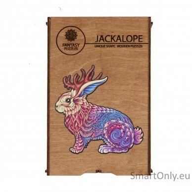 Jackalope Dėlionė Iš Medžio L Dydis (300 detalių) Fantasy Puzzles 4